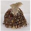Image 1 : Native American Indian Quail Feather Hat