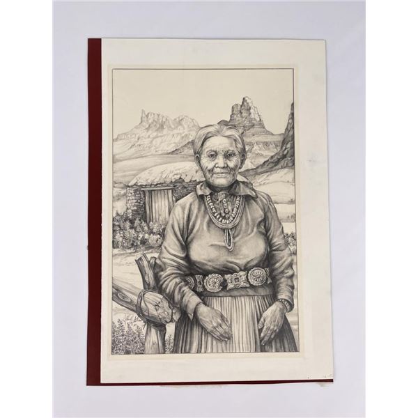 Native American Indian Drawing