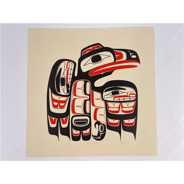 Reg Davidson Raven Dancer Haida Indian Print