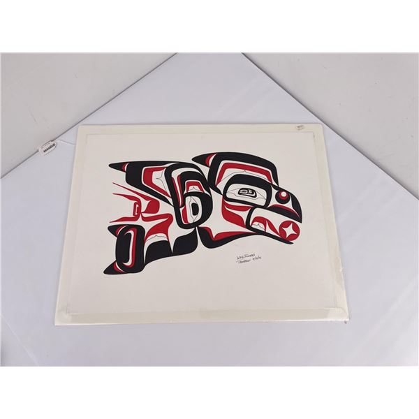 Will Foulkes Tsimshian Haida Drawing