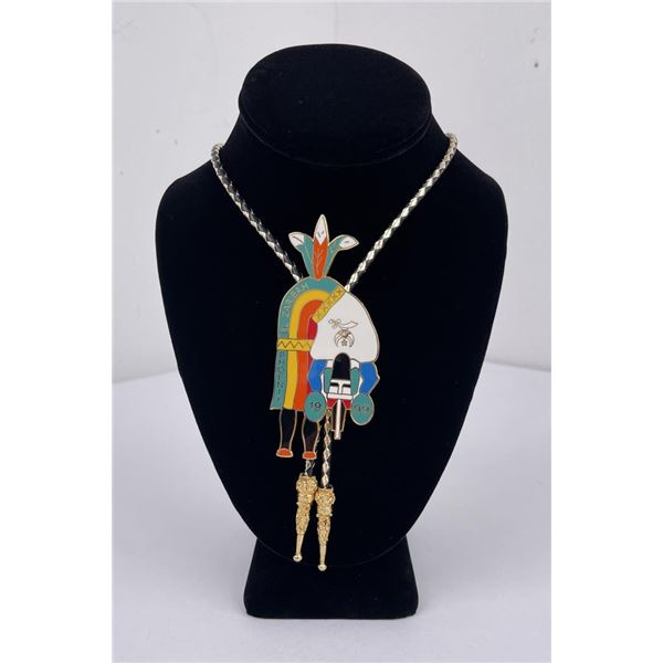 Hopi Native American Indian Bolo Tie