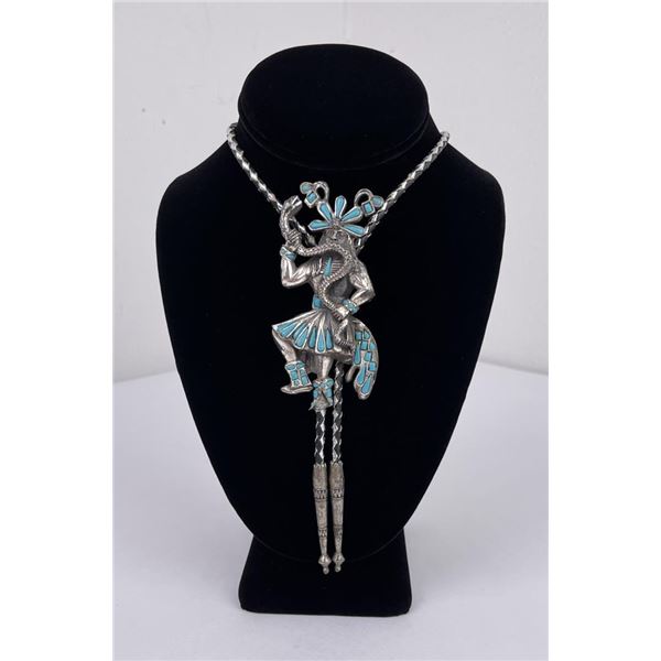 Hopi Indian Kachina Bolo Tie
