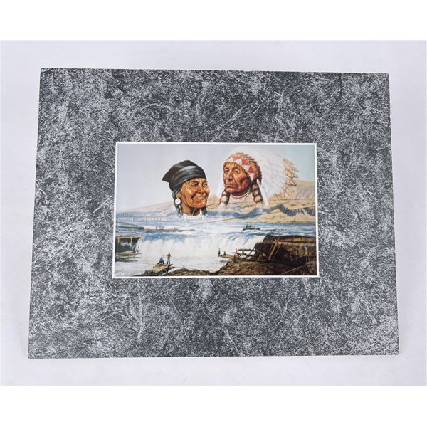 Celilo Falls Cameron Blagg Print