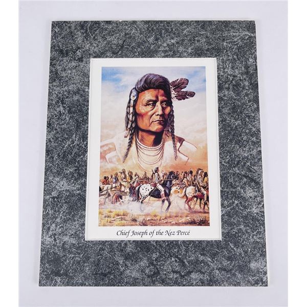 Chief Joseph of the Nez Pearce Print