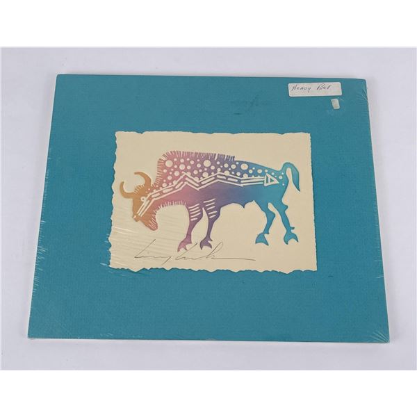 King Kuka Blackfoot Indian Print Montana