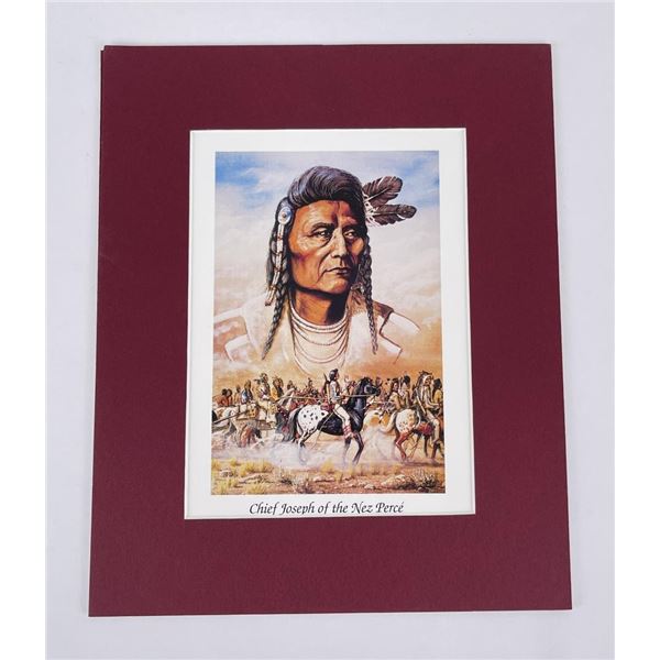 Chief Joseph of the Nez Pearce Print