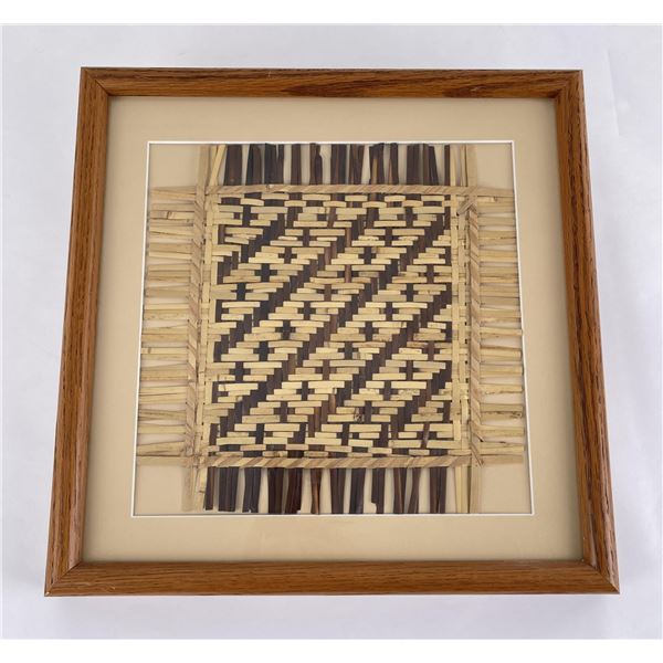 Qualla Cherokee Indian Basket Mat