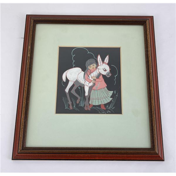 Andy Van (Andrew) Tsinajinnie Painting