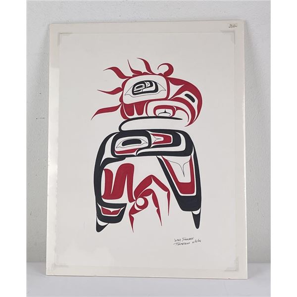 Will Foulkes Tsimshian Haida Drawing