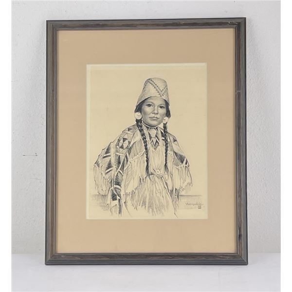 Vera Louise Drysdale Pencil Drawing