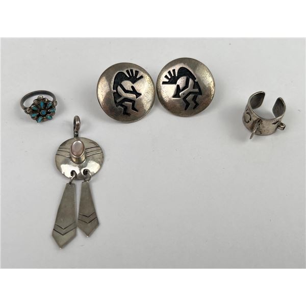Navajo Sterling Silver Jewelry Lot
