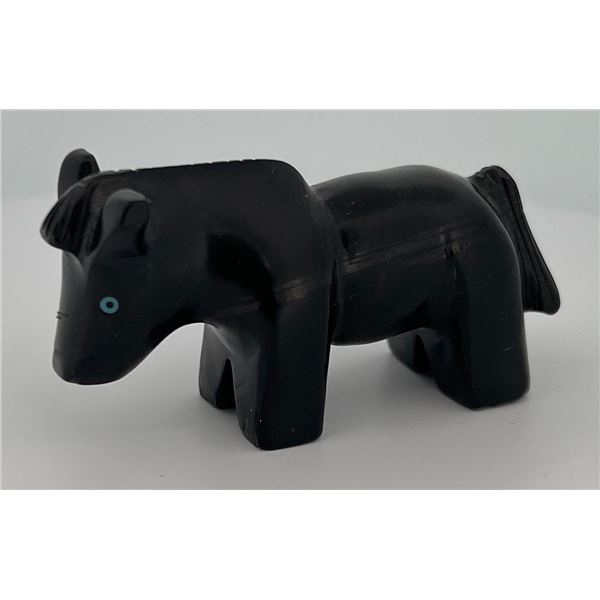 Zuni Indian Buffalo Horn Bear Fetish