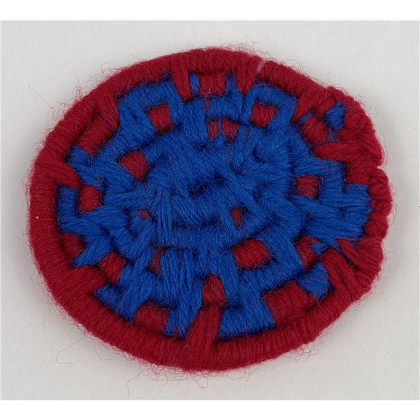 Woven Native American Indian Rosette