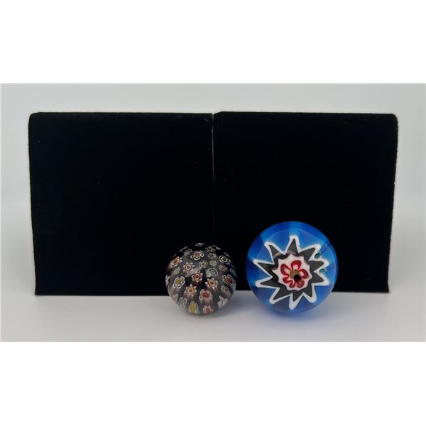 Pair of Native American Indian Trade Beads