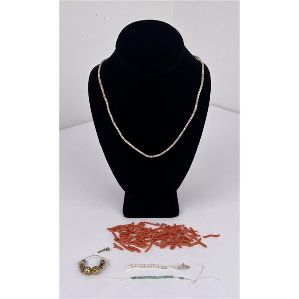 Navajo Indian Necklace Beads