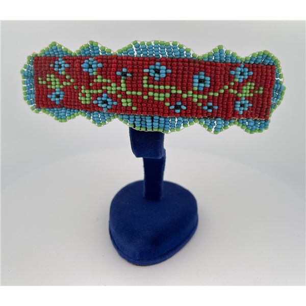 Plains Native American Indian Beaded Hair Ornament