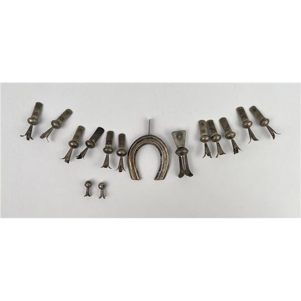 Old Pawn Navajo Squash Blossom Pieces