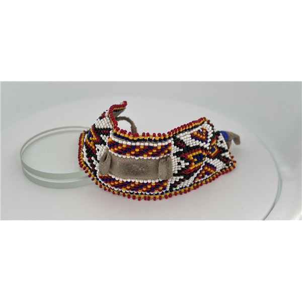 Plains Indian Beaded Watch Band