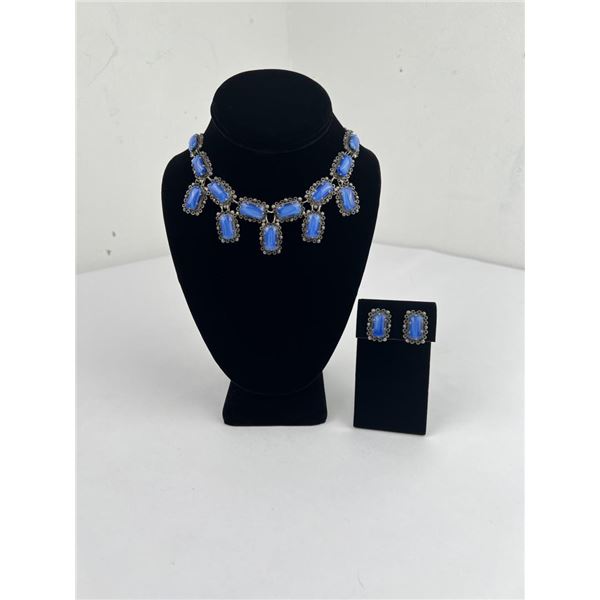 Taxco Mexico Sterling Silver Jewelry Suite