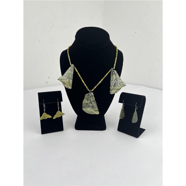 Collection of Soapstone Jewelry
