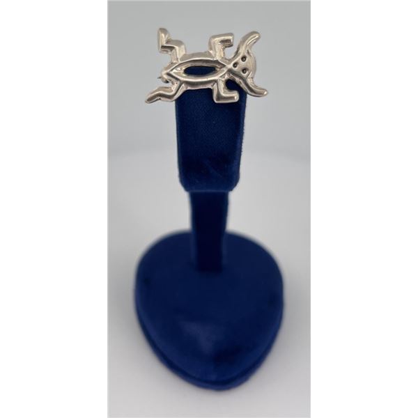 Navajo Sterling Silver Brooch