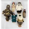 Image 1 : Collection of Eskimo Native American Dolls