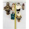 Image 7 : Collection of Eskimo Native American Dolls