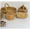 Image 2 : Collection of Native American Indian Baskets