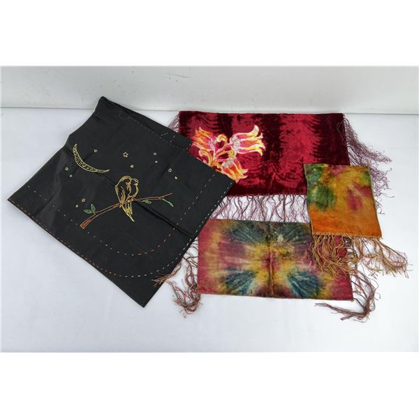 Victorian Dyed Velvet Doilies