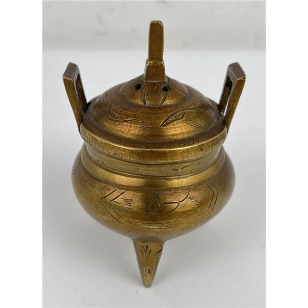 Antique Chinese Bronze Censer Incense Burner