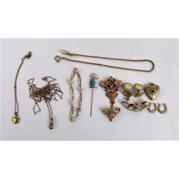 Collection of Antique Victorian Jewelry