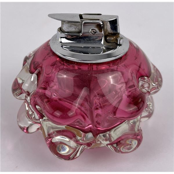 Mid Century Murano Glass Table Lighter