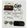 Image 1 : Group of Antique Spectacles Glasses