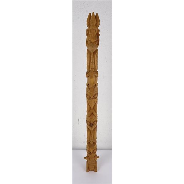 Haida Northwest Coast Indian Totem Pole