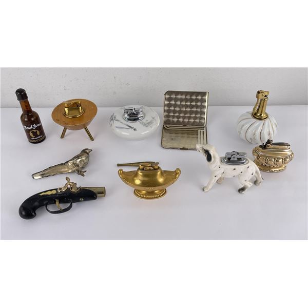 Group of Vintage Table Lighters