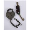Image 1 : Antique Great Northern Railroad Padlock Lock