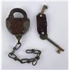 Image 2 : Antique Great Northern Railroad Padlock Lock