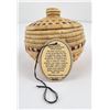 Image 9 : Alaskan Inuit Eskimo Lidded Basket