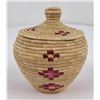 Image 3 : Alaskan Inuit Eskimo Lidded Basket