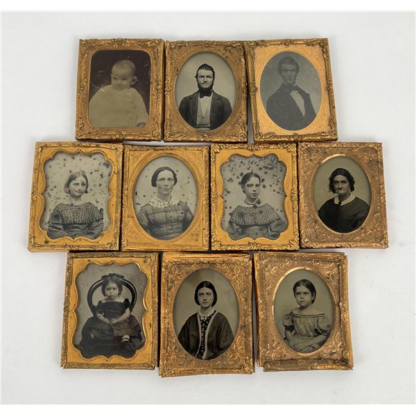 Collection of Antique Daguerreotype Photos