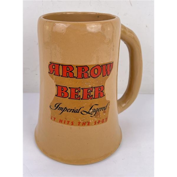 Arrow Beer Advertising Oversized Bar Stein