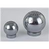 Image 3 : Art Deco Chase Chrome Salt and Pepper Shakers