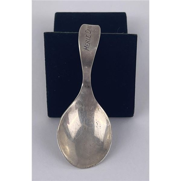 Taxco Mexico Sterling Cream Spoon