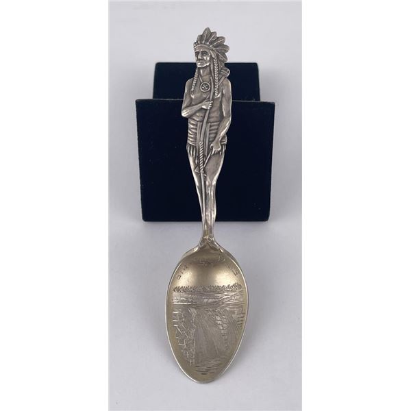 Sioux Falls South Dakota Sterling Silver Spoon