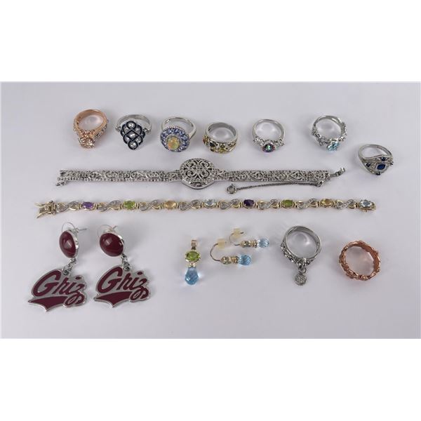 Lot of Vintage Sterling Silver Jewelry