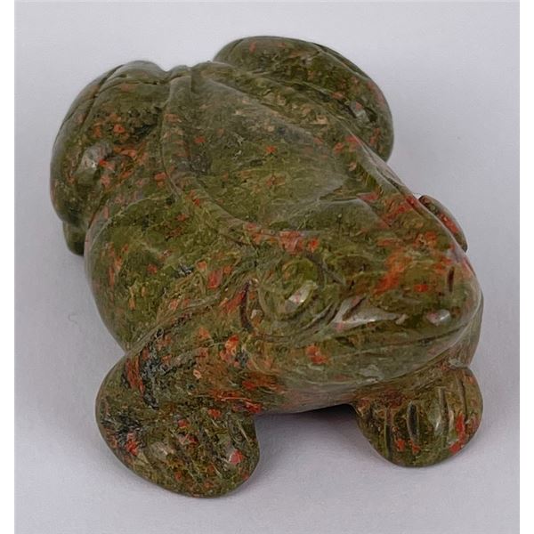 Carved Stone Frog