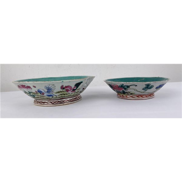 Antique Chinese Export Porcelain Bowls