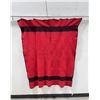 Image 1 : Antique Red Wool Trade Blanket