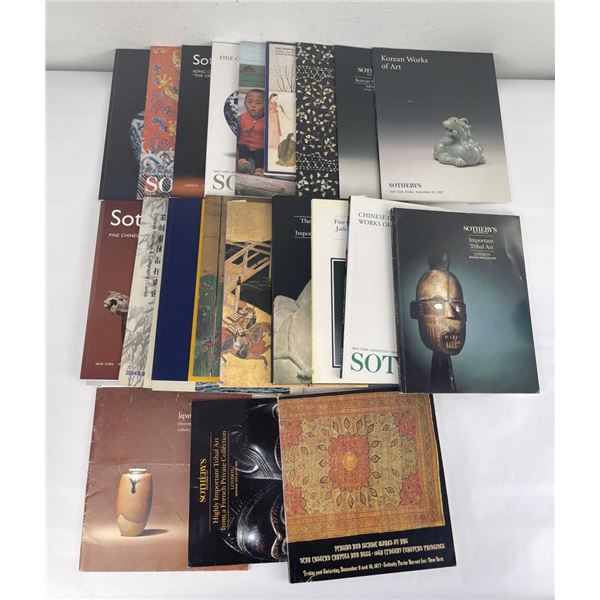 Group of Sotheby's Asian Art Auction Catalogs