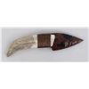 Image 2 : Bo Earls Handmade Obsidian Horn Handle Knife